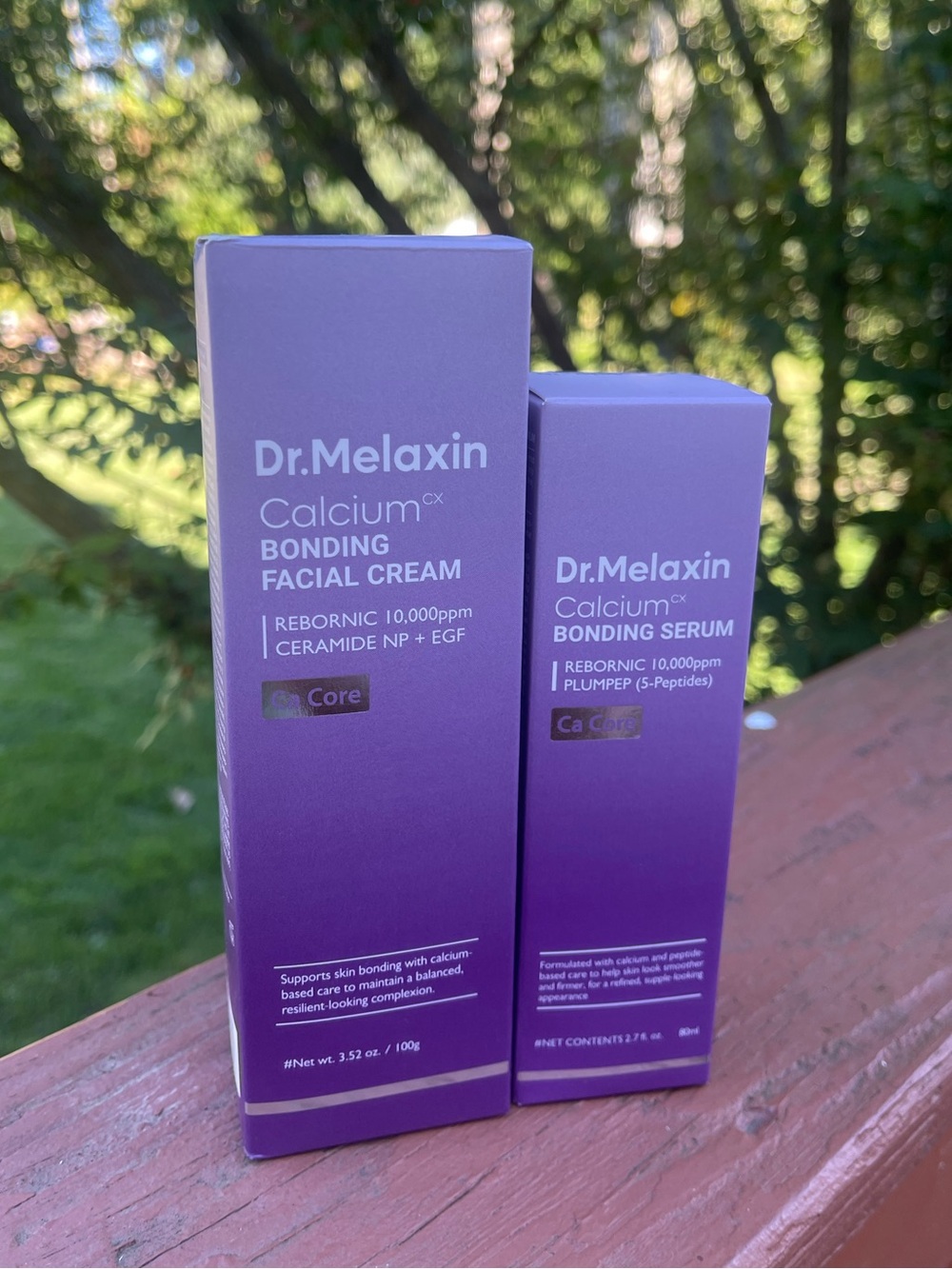 Dr. Melaxin Calcium Bonding Facial Cream & Serum